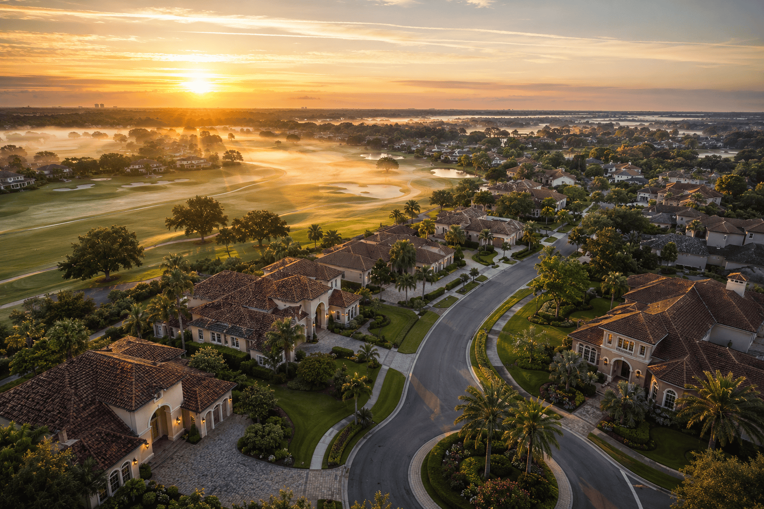 Elegant luxury home exterior showcasing upscale architecture in Pensacola